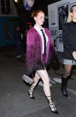 MADELAINE PETSCH Arrives at Valentino Fashion Week Afterparty in Paris 10/01/2023