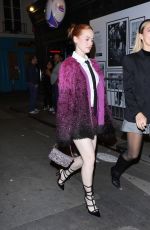 MADELAINE PETSCH Arrives at Valentino Fashion Week Afterparty in Paris 10/01/2023