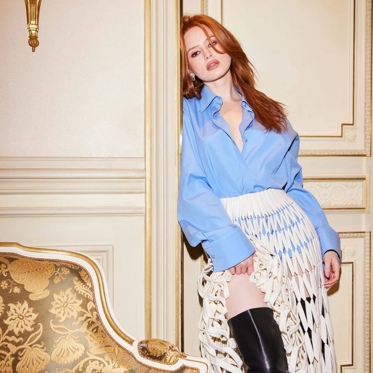 MADELAINE PETSCH at a Photoshoot 10/04/2023 – HawtCelebs