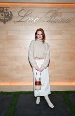 MADELAINE PETSCH at Loro Piana Cocooning Collection Launch in Malibu 10/10/2023