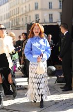 MADELAINE PETSCH at Valentino Womenswear Spring/summer 2024 Show at Paris Fashion Week 10/01/2023