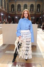 MADELAINE PETSCH at Valentino Womenswear Spring/summer 2024 Show at Paris Fashion Week 10/01/2023