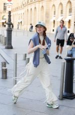 MADELAINE PETSCH Out and About in Paris 09/30/2023