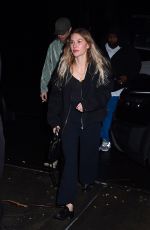 MADELYN CLINE and Pete Davidson Leaving SNL Afterparty in New York 10/14/2023