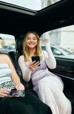 MADELYN CLINE for Elle at Paris Fashion Week Photo Diary, October 2023