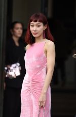 MADEMOISELLE YULIA at Rabanne Womenswear Spring/Summer 2024 Show at Paris Fashion Week 09/28/2023