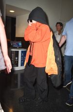 MADONNA Arrives at JFK Airport in New York 10/03/2023