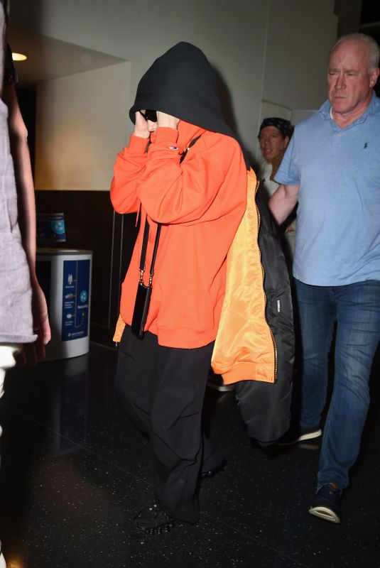 MADONNA Arrives at JFK Airport in New York 10/03/2023