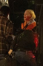 MADONNA Arrives in Manchester for Her Celebration Tour for Rehearsals 10/07/2023