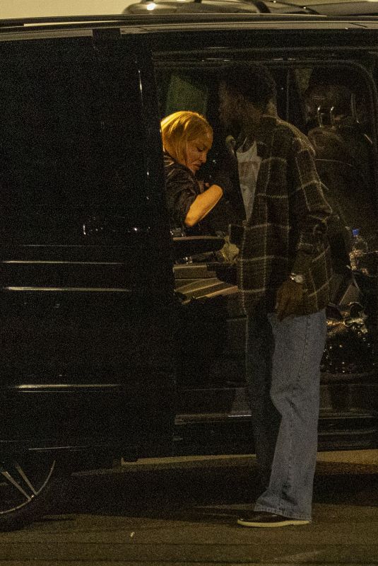MADONNA Arrives in Manchester for Her Celebration Tour for Rehearsals 10/07/2023