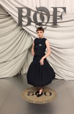 MAISIE WILLIAMS at #bof500 Gala at Shangri-la Hotel in Paris 09/30/2023