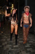 MAL NICOL Leaves PrettyLittleThing Haunted Mansion Hosted by GK Barry in London 10/26/2023