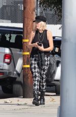 MALIN AKERMAN Heading to a Halloween Party in Los Angeles 10/29/2023
