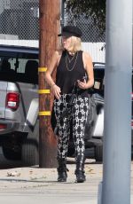 MALIN AKERMAN Heading to a Halloween Party in Los Angeles 10/29/2023