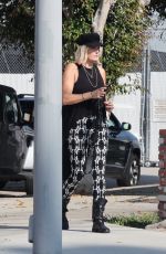 MALIN AKERMAN Heading to a Halloween Party in Los Angeles 10/29/2023