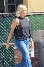 MALIN AKERMAN Out Visits a Friend in Los Angeles 10/18/2023