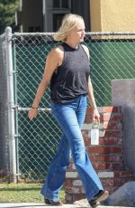 MALIN AKERMAN Out Visits a Friend in Los Angeles 10/18/2023