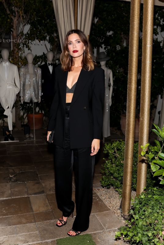 MANDY MOORE at Brunello Cucinelli Hosts Dinner at Chateau Marmont in Los Angeles 10/19/2023