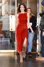 MANDY MOORE Leaves Today Show in New York 10/11/2023