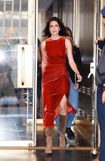 MANDY MOORE Leaves Today Show in New York 10/11/2023
