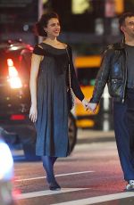 MARGARET QUALLEY and Jack Antonoff Leaves 4 Charles Prime Rib in New York 10/27/2023