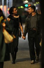 MARGARET QUALLEY and Jack Antonoff Leaves 4 Charles Prime Rib in New York 10/27/2023