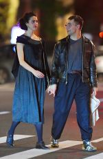 MARGARET QUALLEY and Jack Antonoff Leaves 4 Charles Prime Rib in New York 10/27/2023