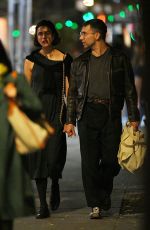 MARGARET QUALLEY and Jack Antonoff Leaves 4 Charles Prime Rib in New York 10/27/2023
