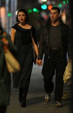 MARGARET QUALLEY and Jack Antonoff Leaves 4 Charles Prime Rib in New York 10/27/2023