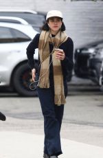 MARGARET QUALLEY Out for a Coffee in New York 10/10/2023