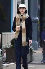 MARGARET QUALLEY Out for a Coffee in New York 10/10/2023