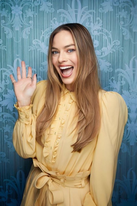 MARGOT ROBBIE at a Photoshoot, 2023