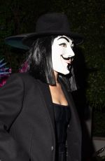 MARGOT ROBBIE Leaves Casamigos Halloween Party in Los Angeles 10/27/2023