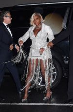 MARY J. BLIGE and KATE MOSS Return to Mark Hotel in New York 09/28/2023