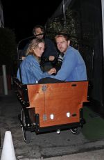 MAYA HAWKE and Christian Lee Hutson Out for Dinner in Santa Monica 10/08/2023