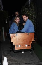 MAYA HAWKE and Christian Lee Hutson Out for Dinner in Santa Monica 10/08/2023