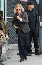 MEG RYAN Arrives at Jimmy Kimmel Live! in Hollywood 10/25/2023