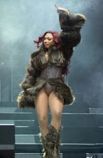 MEGAN THEE STALLION Performs at 2023 ONE Music Fest in Atlanta 10/28/2023