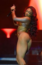 MEGAN THEE STALLION Performs at 2023 ONE Music Fest in Atlanta 10/28/2023
