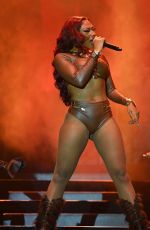 MEGAN THEE STALLION Performs at 2023 ONE Music Fest in Atlanta 10/28/2023