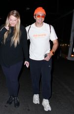MEGHAN TRAINOR Leaves Tate McRae