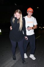 MEGHAN TRAINOR Leaves Tate McRae