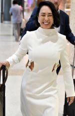 MELISSA LEONG at Sydney Domestic Airport 10/31/2023