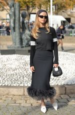 MIA GOTH at Miu Miu Ready to Wear Spring 2024 Show in Paris 10/03/2023