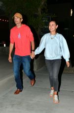 MILA KUNIS and Ashton Kutcher Leaves Gigi