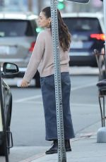 MILA KUNIS Out for Dinner with Friends at The Nice Guy in West Hollywood 10/03/2023