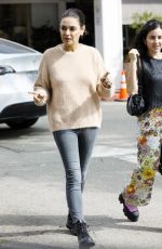 MILA KUNIS Out with a Friend in Los Angeles 10/25/2023