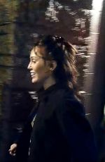 MILEY CYRUS and Maxx Morando Arrives at Lily Band Concert in Los Angeles 10/12/2023