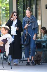 MILEY CYRUS Out for Lunch at Erewhon with a Friend in Los Angeles 10/02/2023