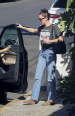 MILEY CYRUS Out Shopping in Highland Park 01/16/2023